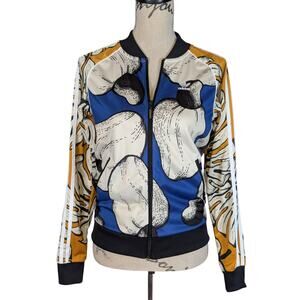 Adidas Originals x FARM Rio Graphic Track Jacket Women’s Size XS Zip Up